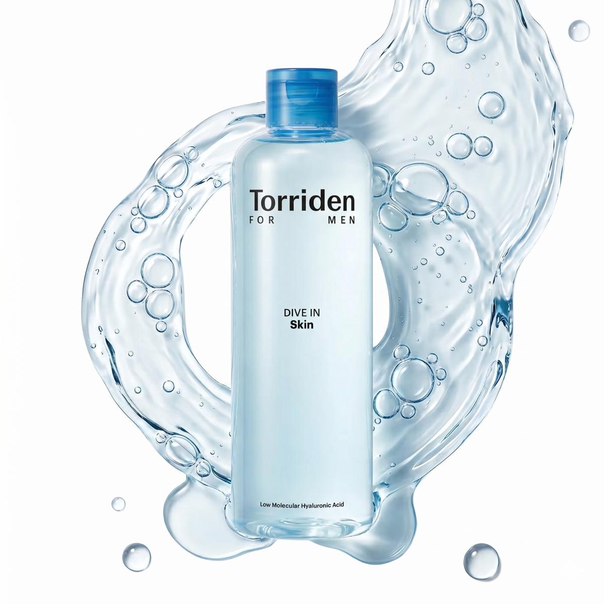 Torriden DIVE IN For Men Low Molecular Hyaluronic Acid Toner 300ml